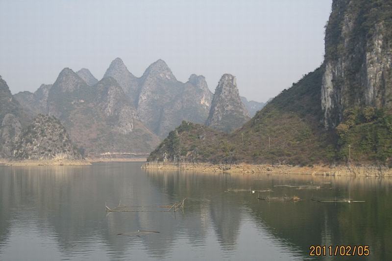 广西上林县的一个龙脉 - 风水堪舆-峦头理气 - 周易